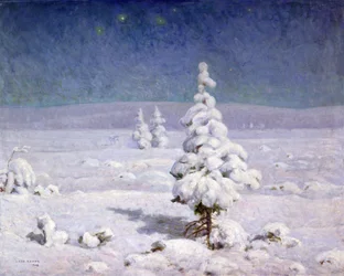 Chiaro di luna a Nordseter