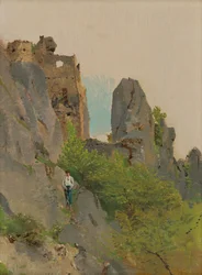 Vista delle rovine di Sú?ovské