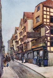 Mary-le-Port Street: un angolo della vecchia Bristol