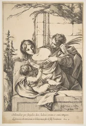 Sacra Famiglia con palma, 1639