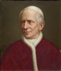 Ritratto di Papa Leone XIII 1810-1903, 1892