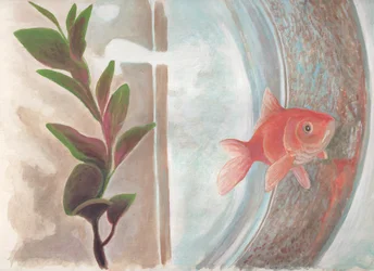 Daisy, c.2016 (acrilico su carta acquerellata)