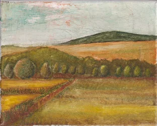 Nella valle, 2025 (olio su tela)