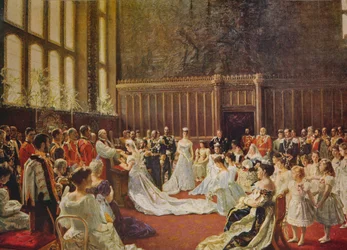 Il matrimonio di re Giorgio V, 1894, ca.1915