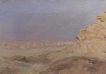 Una veduta del Cairo