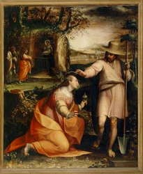 Cristo appare a Santa Maria Maddalena - Noli me tangere ... (dipinto su tela)