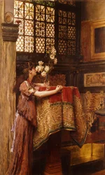 Un angolo del mio studio, 1893
