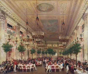 Banchetto dato alle Tuileries per il matrimonio di Leopoldo I con la Principessa Luisa Maria d