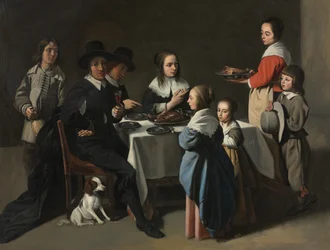Un pasto in famiglia, c.1645-55