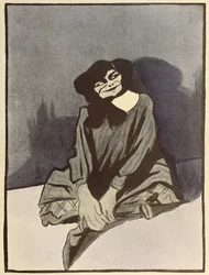 Caricatura di Colette, da 