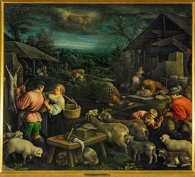 Aprile (pittura su tela)