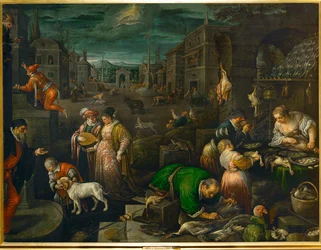 Il mese di febbraio (pittura su tela)