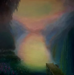 Salici Elisi, 2025 (olio su tela)