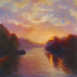 Mattina di Settembre sul Fiume