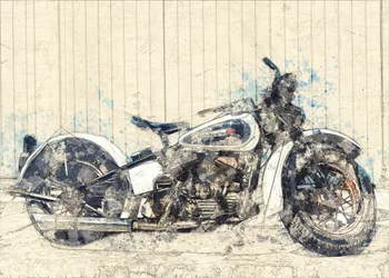 Arte motociclistica classica