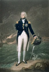 Sir Horatio Nelson, K.B., Retro Ammiraglio del Blu, inciso e pubblicato da William S. Barnard, pub. 1798