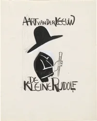 Progetto per una copertina di libro per: Aart van der Leeuw, De kleine Rudolf, 1930