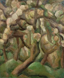 Frutteto in fiore