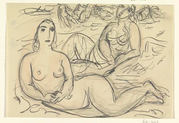 Due donne nude nell