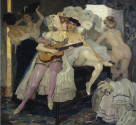 Dietro le quinte, 1905