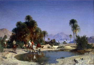 Leon-Adolphe Belly la carovana nell