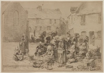 Il mercato delle mele a Landerneau