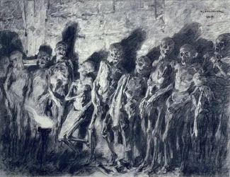 La volta delle mummie, o scheletri dalla torre di San Michele, Bordeaux, 1885