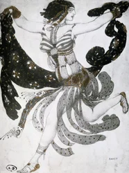 Cleopatra, costume per balletto, 1909