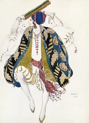 Costume per ballerina ebrea, da Cleopatra