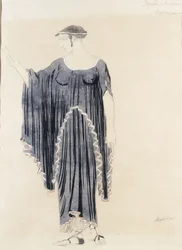 Costume per Edipo a Colono - Antigone, c. 1899-1909