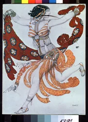 Costumi per il balletto Cleopatra di A.Arensky