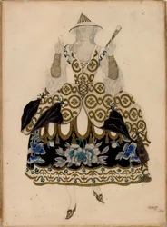 Costumi per il balletto La bella addormentata di P. Ciaikovskij