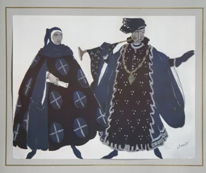 Costume per il dramma Il martirio di San Sebastiano di Gabriele D