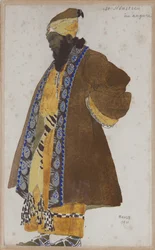 Costume per il dramma Il martirio di San Sebastiano di Gabriele D