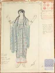 Dama di compagnia, costume per 