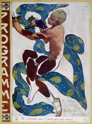 Costume da fauno di Nijinsky in 