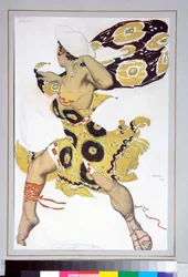 Phobos. Costume per il balletto Narciso