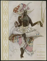Pagina del titolo del programma souvenir per i Ballets Russes