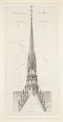 Notre Dame de Paris: Guglia in legno e piombo