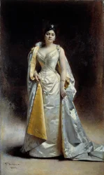 Ritratto a figura intera di Madame Albert Cahen d