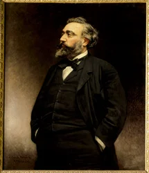 Ritratto di Léon Gambetta, politico francese