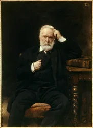 Ritratto dello scrittore francese Victor Hugo (1802-1885)
