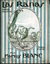 Rane che ballano il tango (illustrazione)