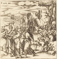 Cristo che insegna alla moltitudine