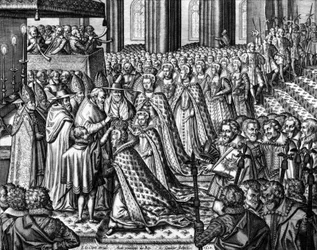 Incoronazione della regina di Francia Maria de