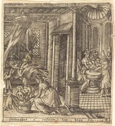La nascita di Giovanni Battista