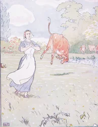 Qui madre gridò, dentro la mucca rossa