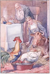 Pulcini carini e mucca chiazzata, quale sarà la nostra risposta ora, anni 1920