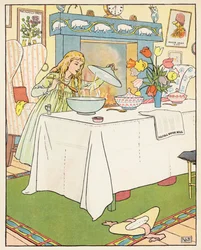I tre orsi (litografia a colori)