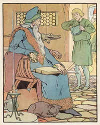 Pollicino (litografia a colori)
